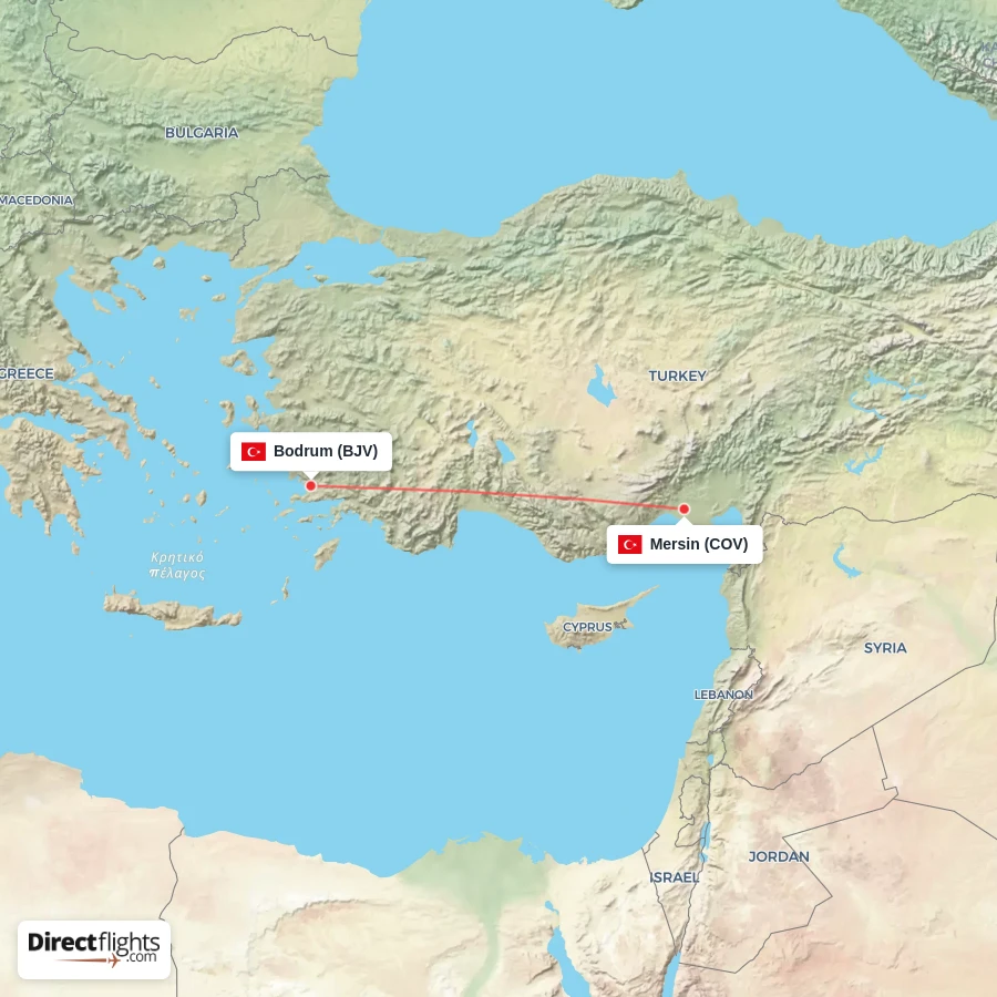 BJV - COV route map