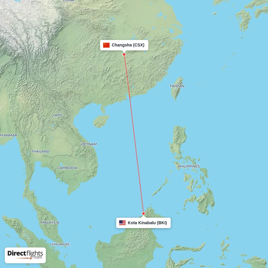 BKI - CSX route map
