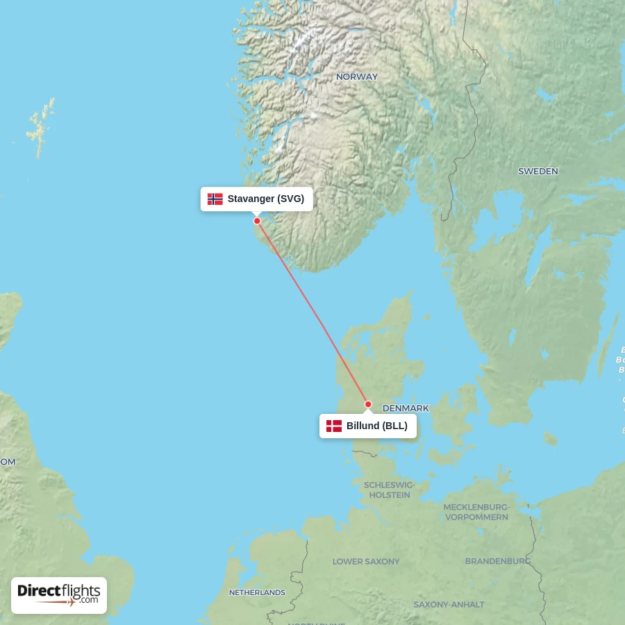 BLL - SVG route map