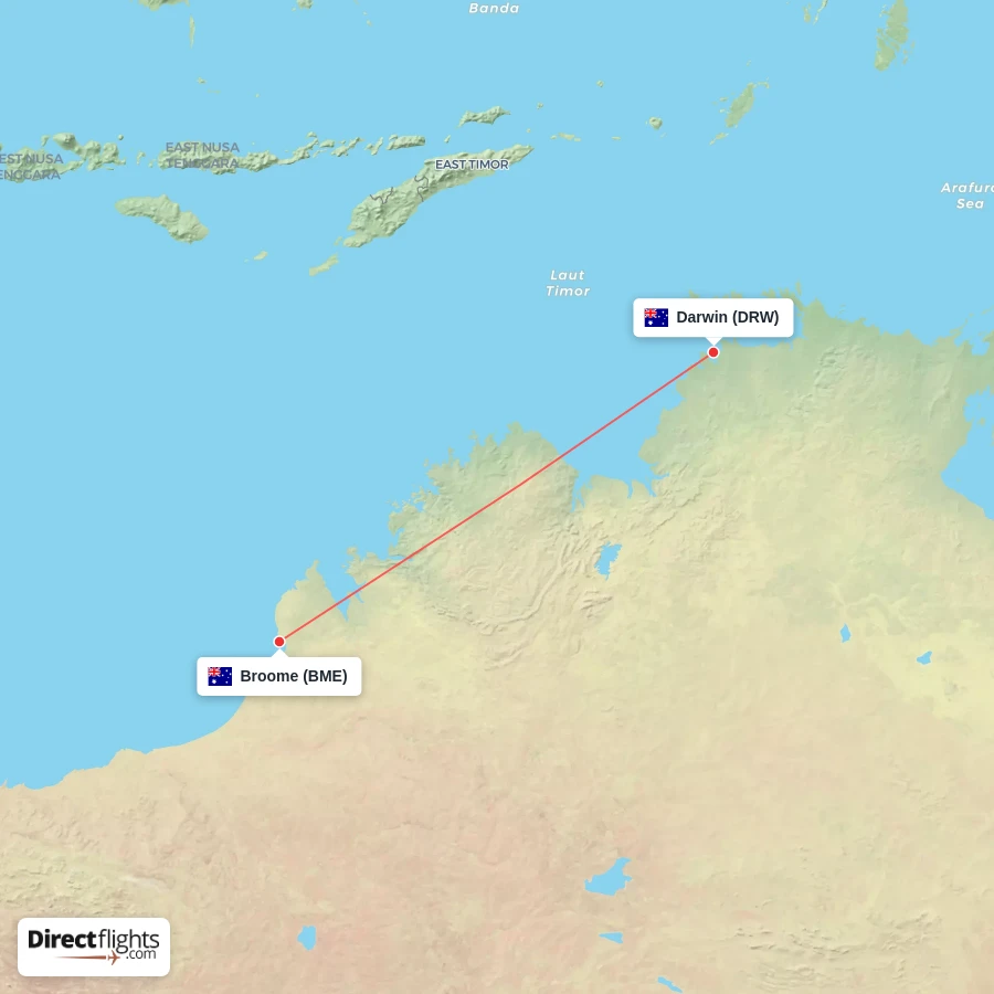 BME - DRW route map