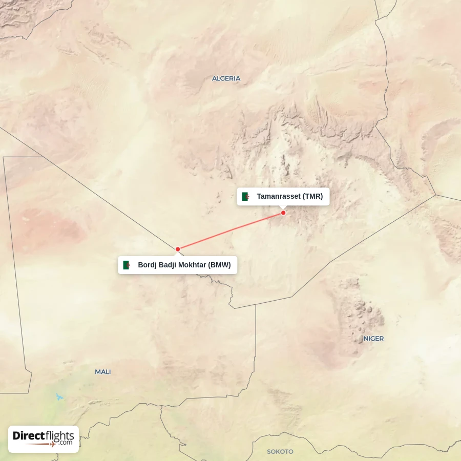 BMW - TMR route map