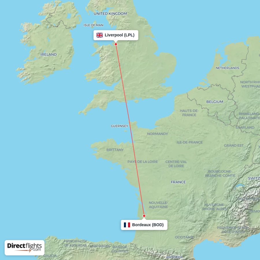 BOD - LPL route map