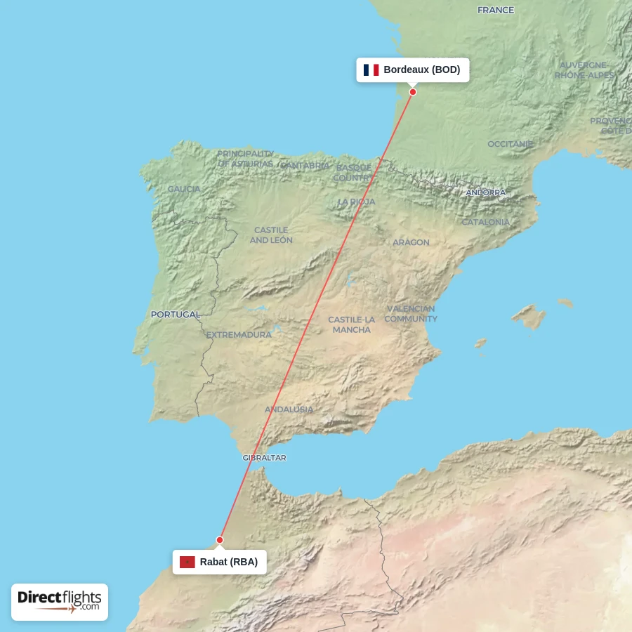 BOD - RBA route map