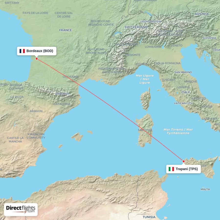 BOD - TPS route map