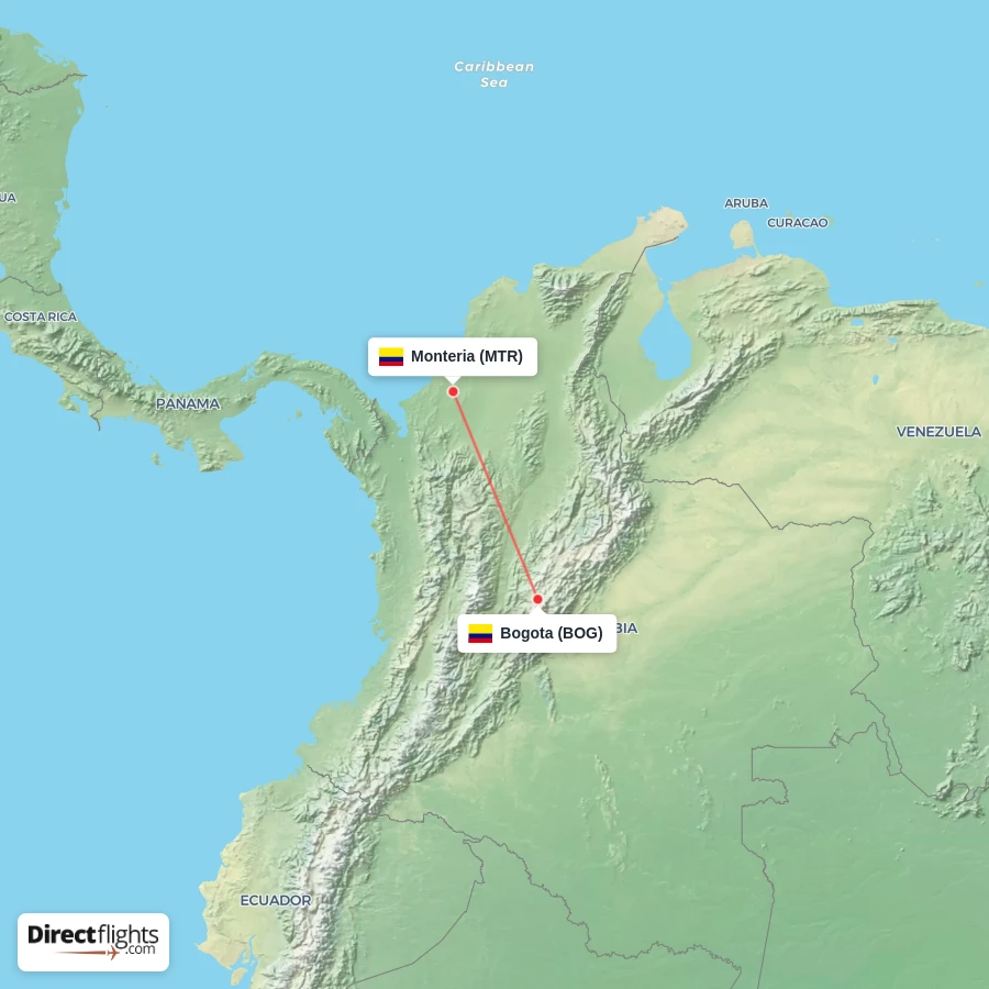 BOG - MTR route map