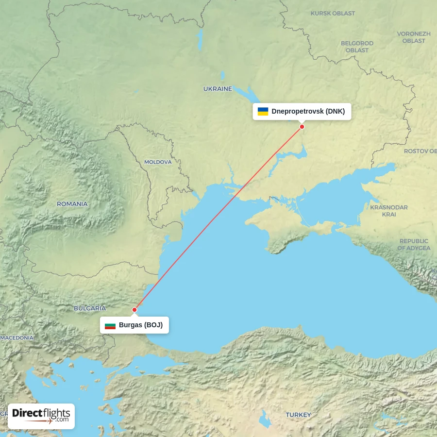 BOJ - DNK route map