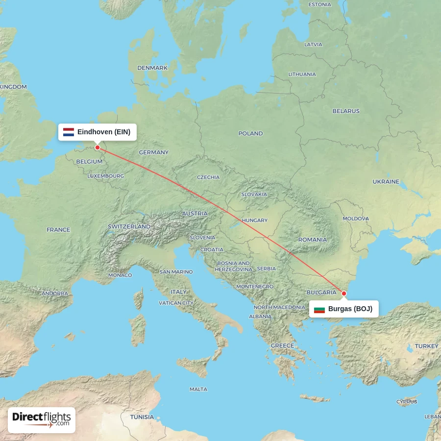 BOJ - EIN route map