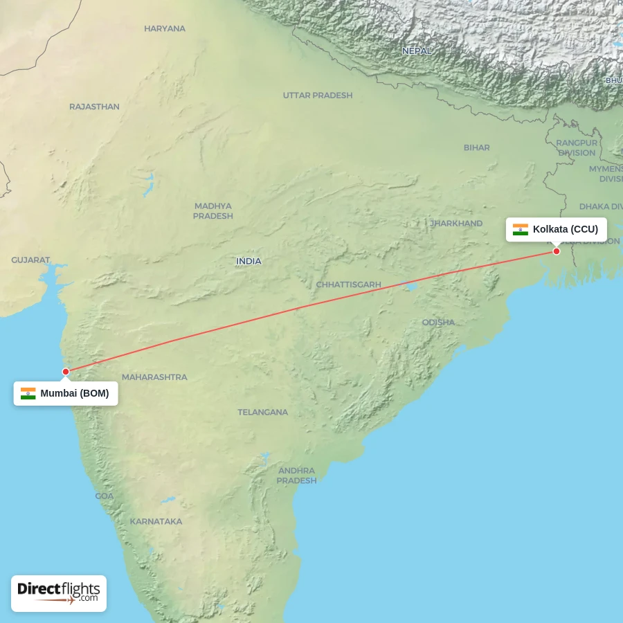 BOM - CCU route map
