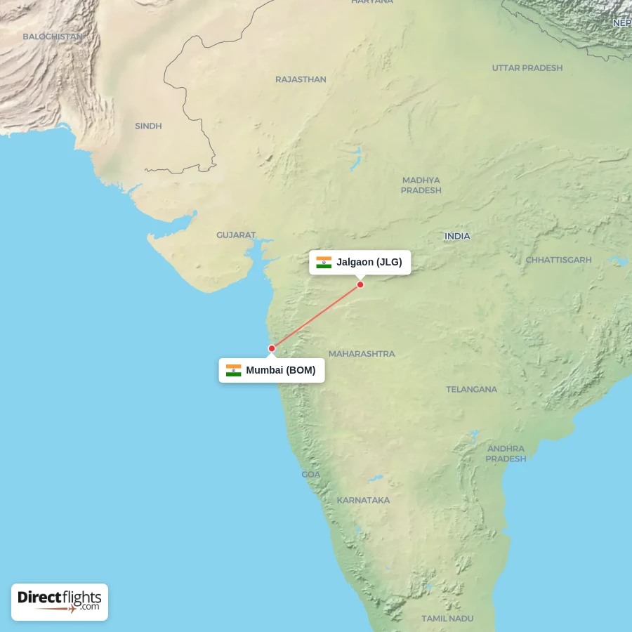 BOM - JLG route map