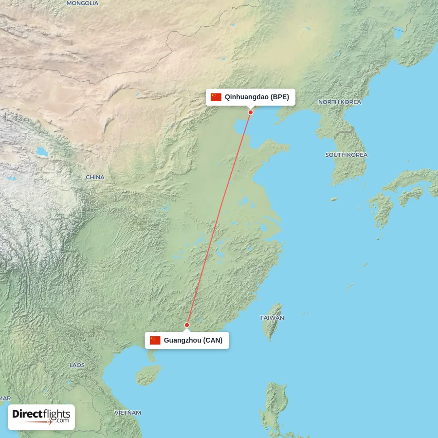 BPE - CAN route map