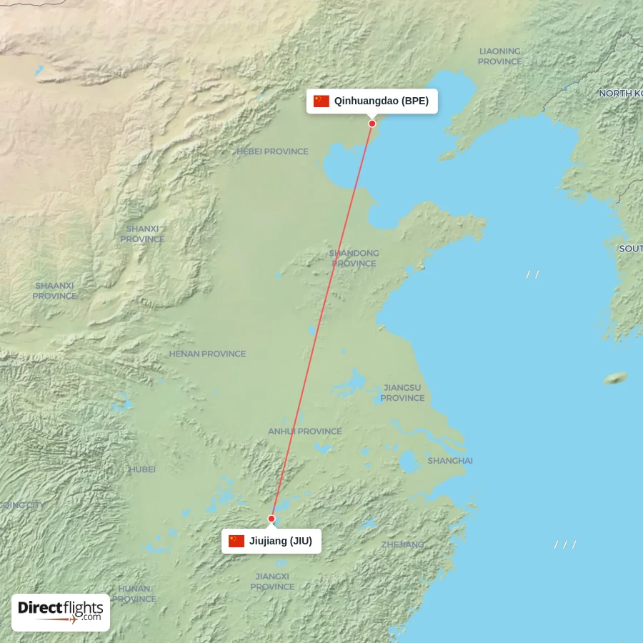BPE - JIU route map