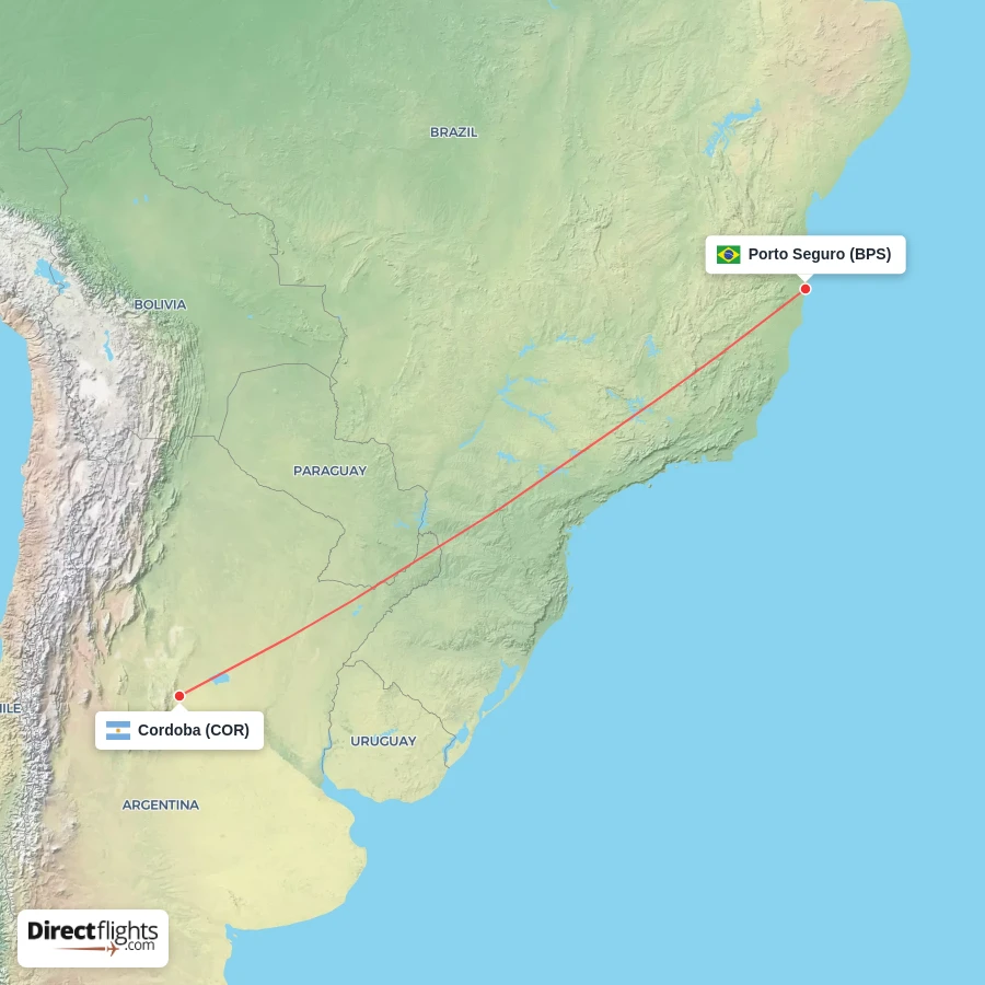 BPS - COR route map