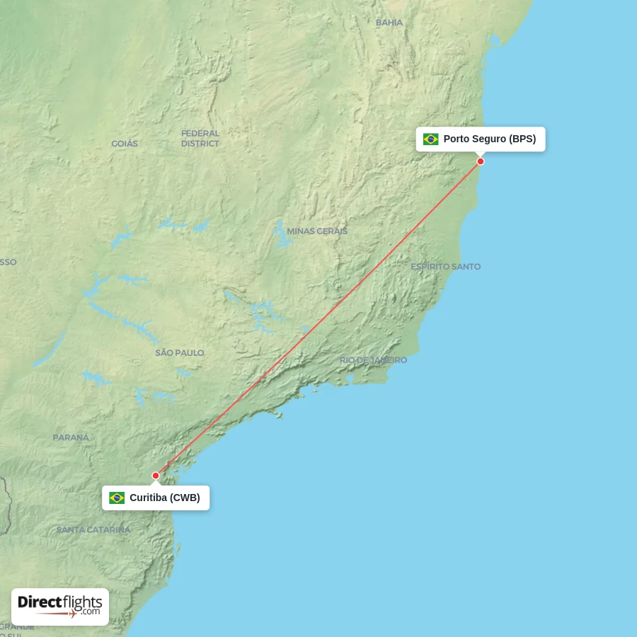 BPS - CWB route map