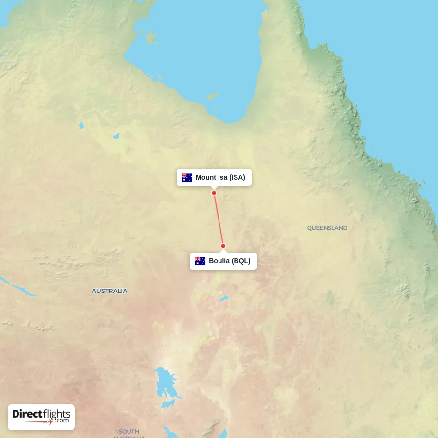 BQL - ISA route map