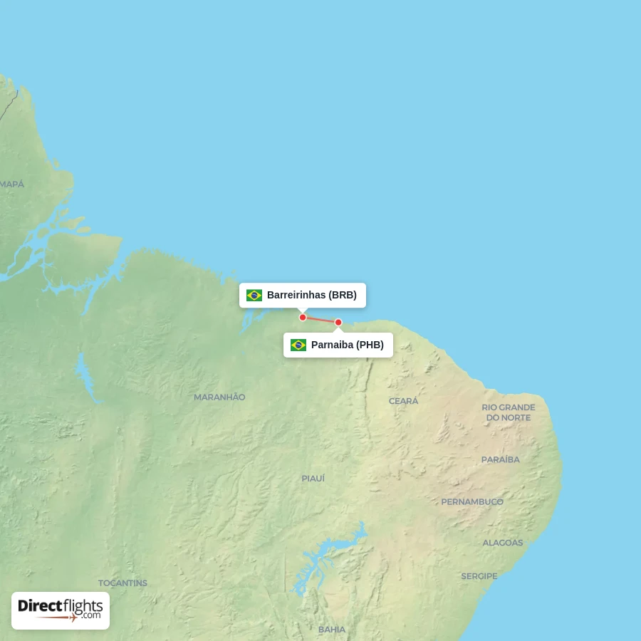 BRB - PHB route map
