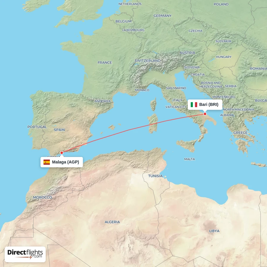 BRI - AGP route map
