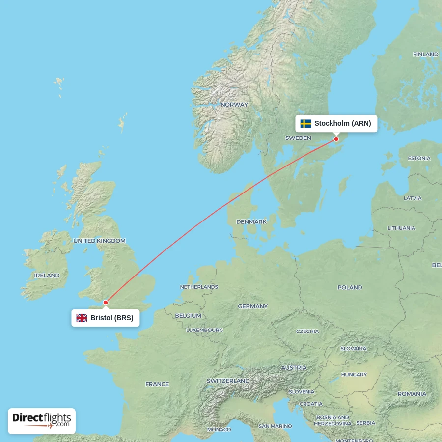 BRS - ARN route map