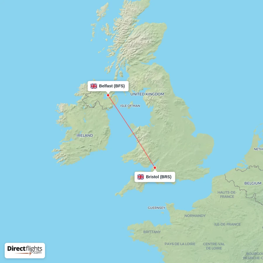 BRS - BFS route map