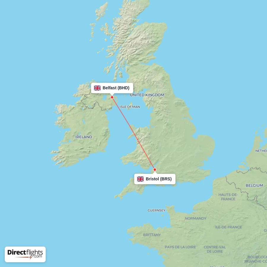 BRS - BHD route map