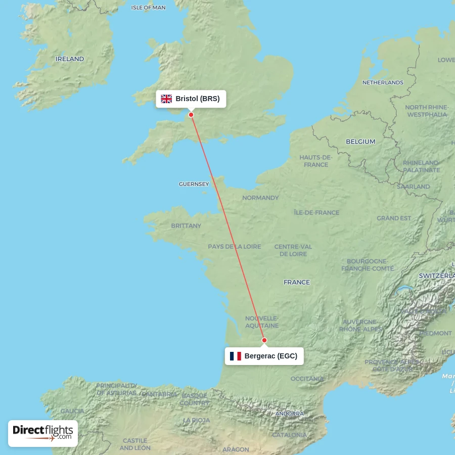 BRS - EGC route map