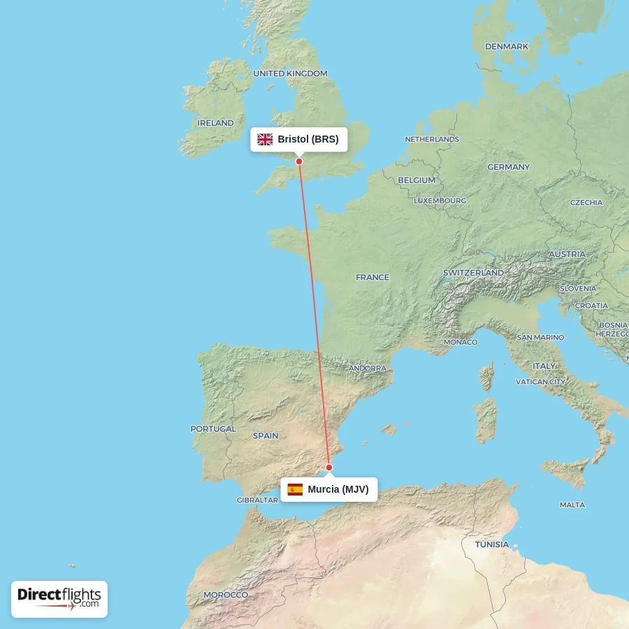 BRS - MJV route map