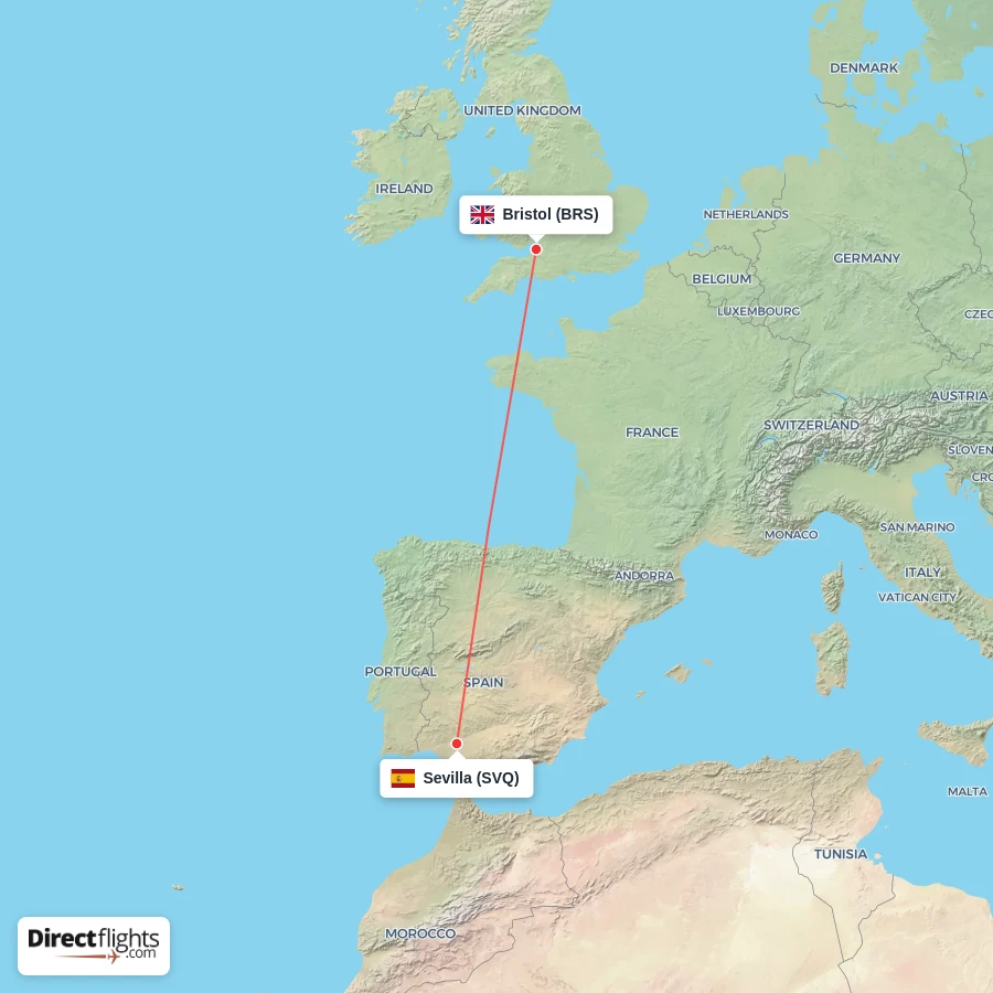 BRS - SVQ route map