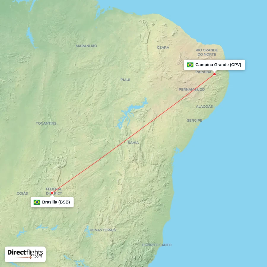 BSB - CPV route map