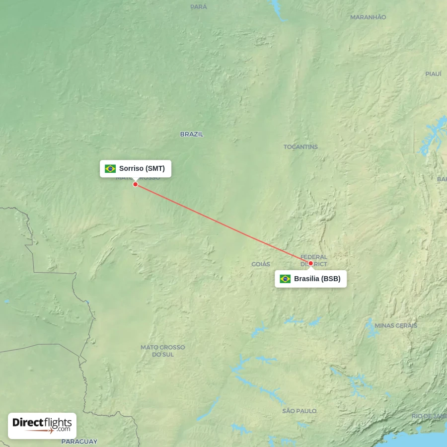 BSB - SMT route map
