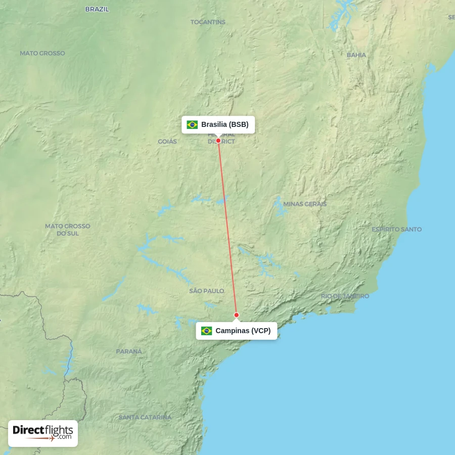 BSB - VCP route map