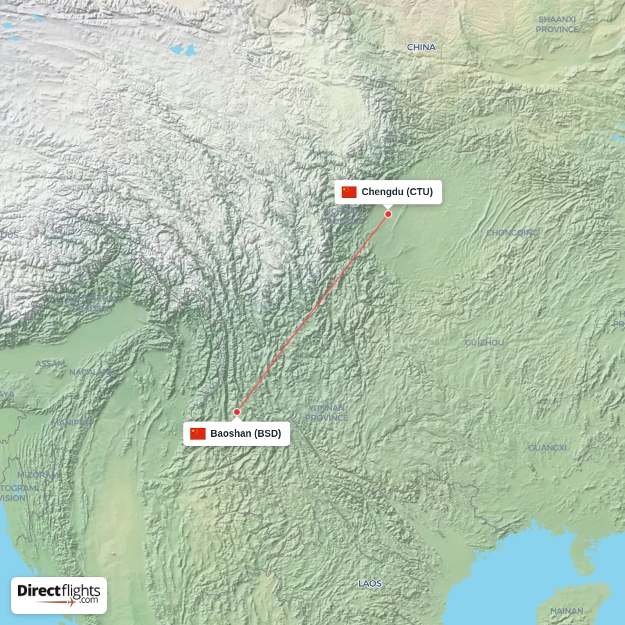 BSD - CTU route map