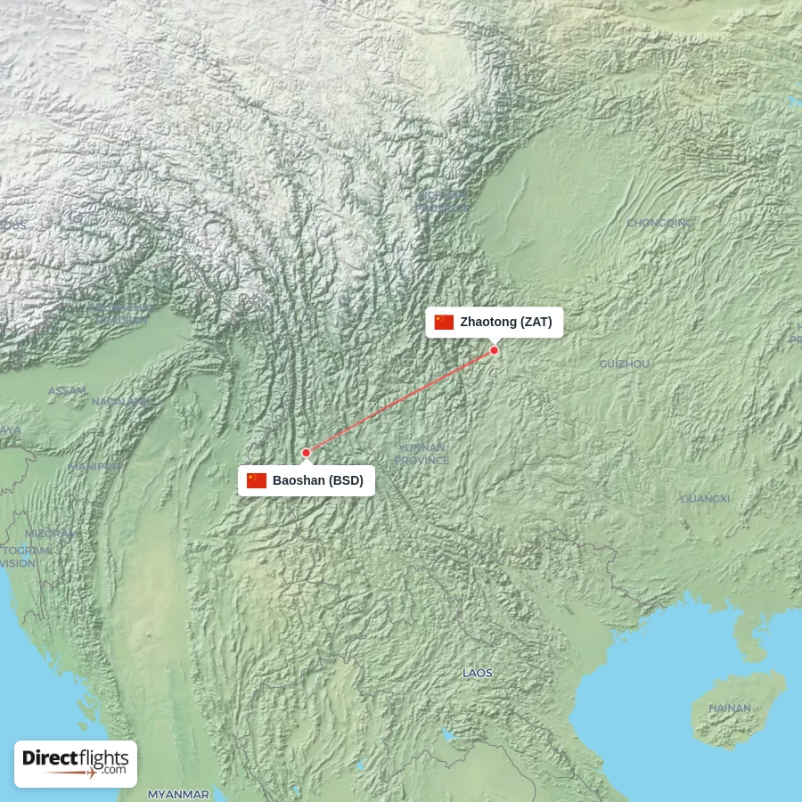 BSD - ZAT route map