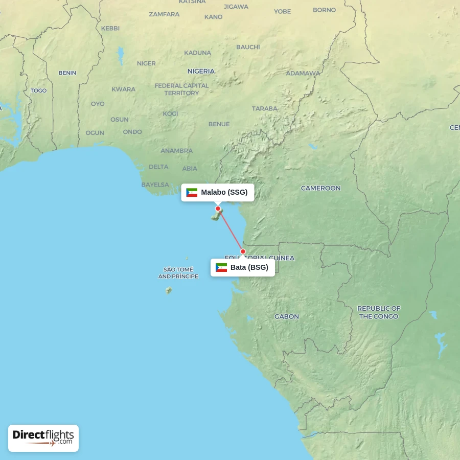 BSG - SSG route map