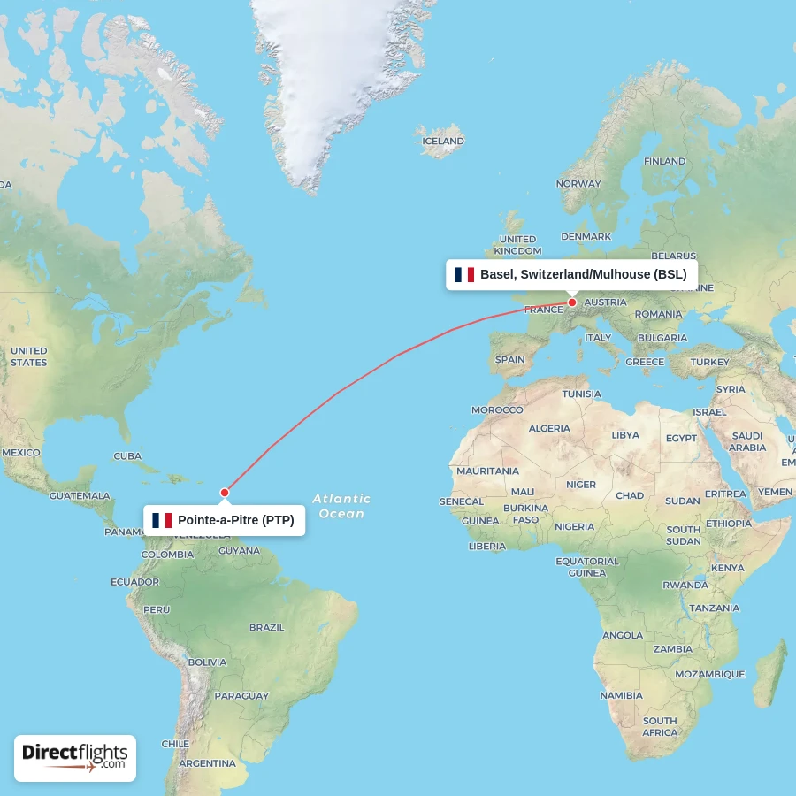BSL - PTP route map