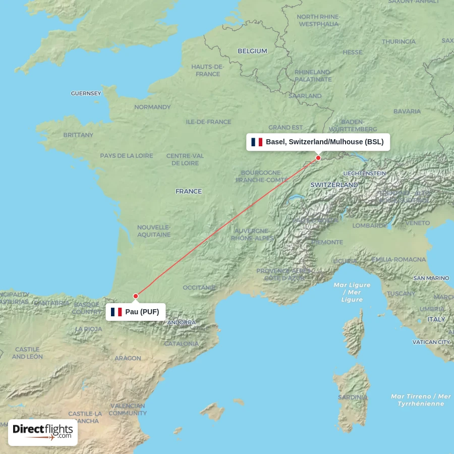 BSL - PUF route map