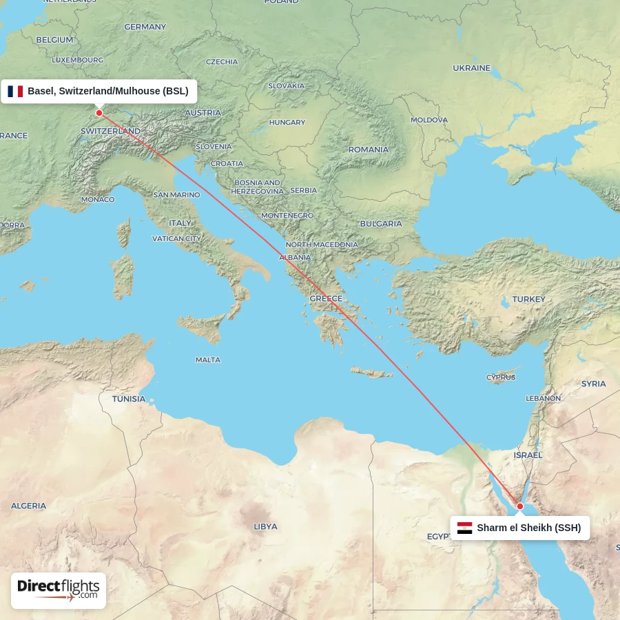 BSL - SSH route map