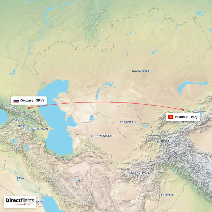 BSZ - GRV route map