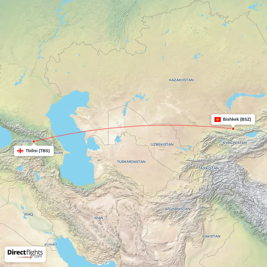 BSZ - TBS route map