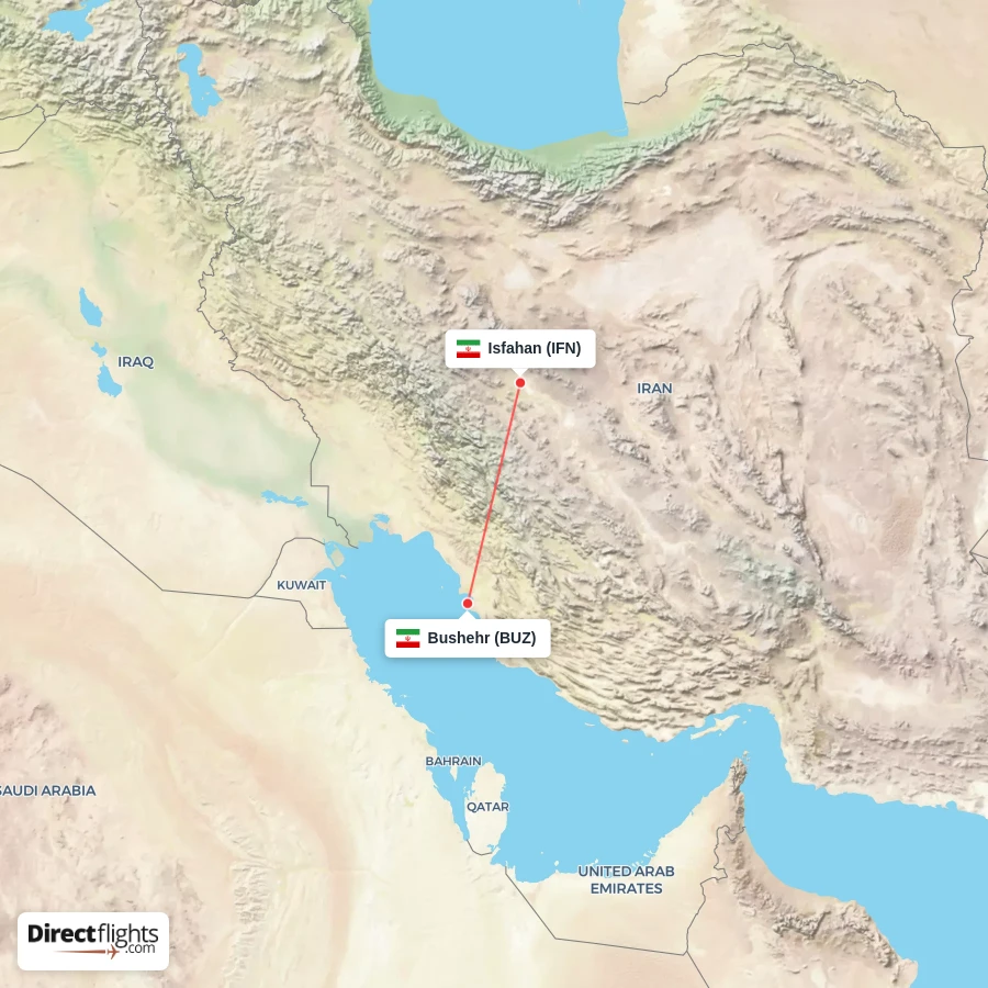 BUZ - IFN route map