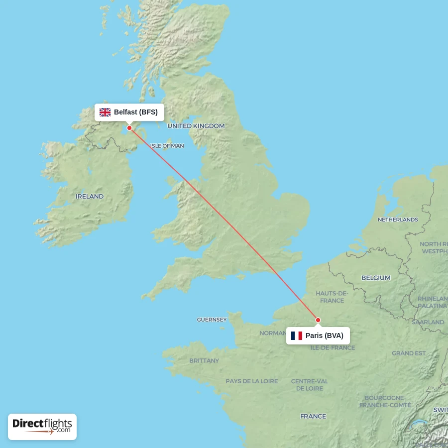 BVA - BFS route map