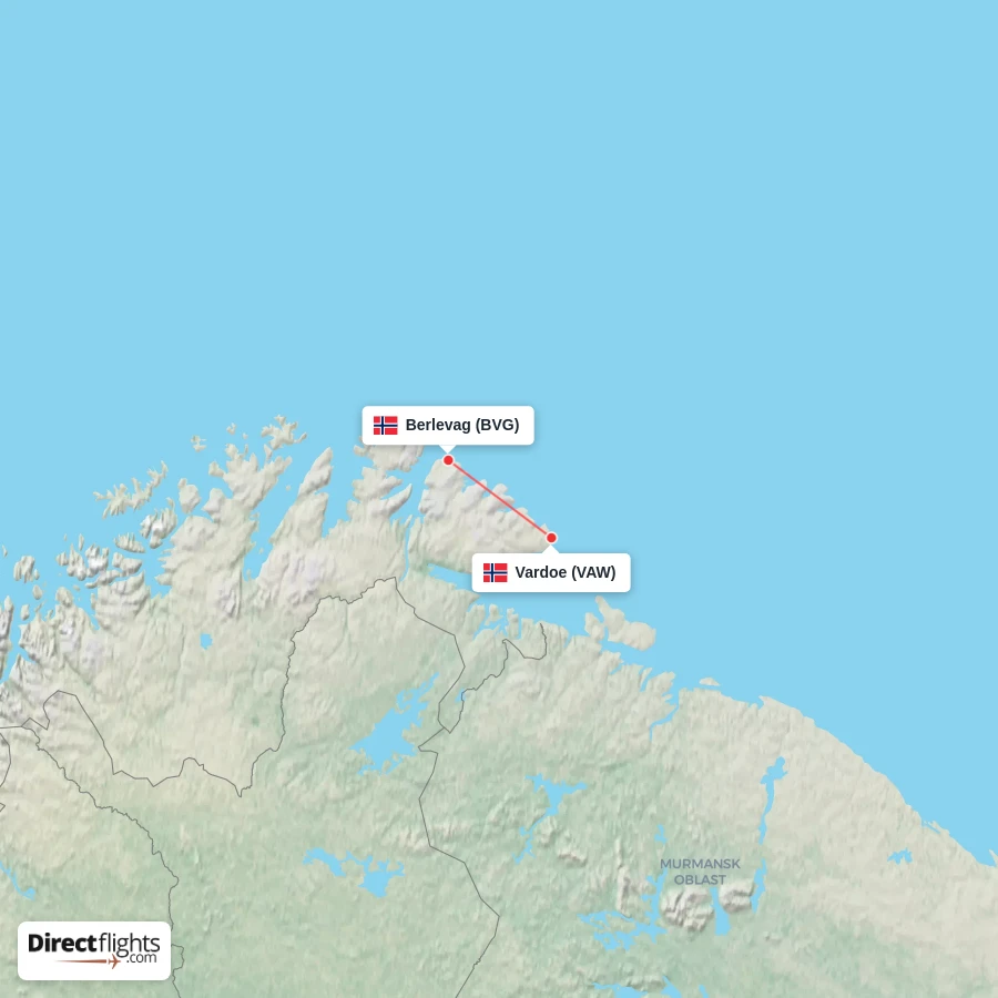 BVG - VAW route map