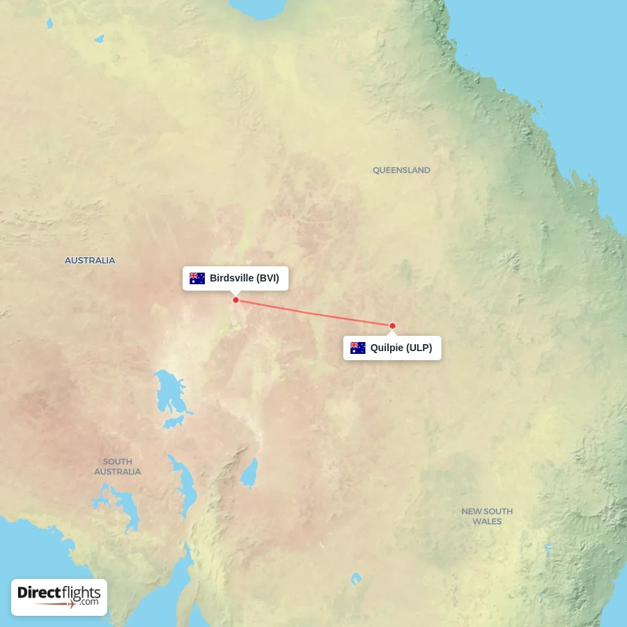 BVI - ULP route map