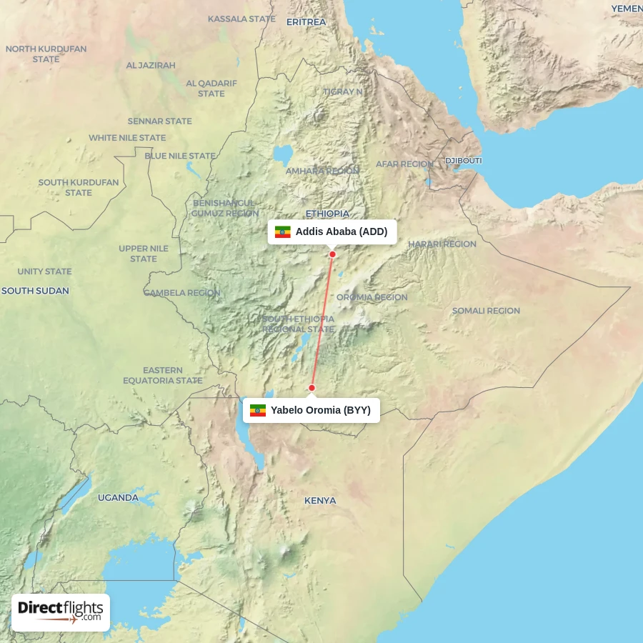 BYY - ADD route map
