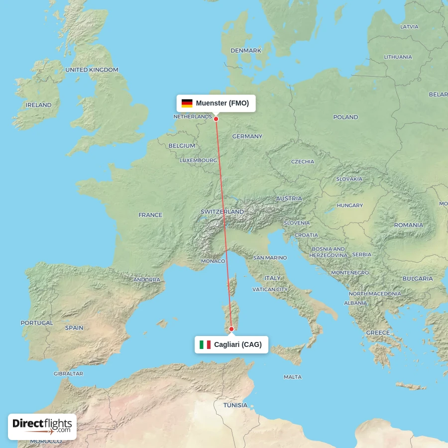 CAG - FMO route map