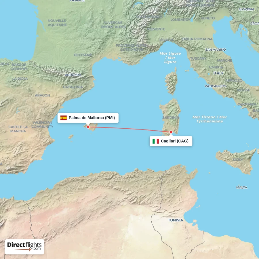 CAG - PMI route map