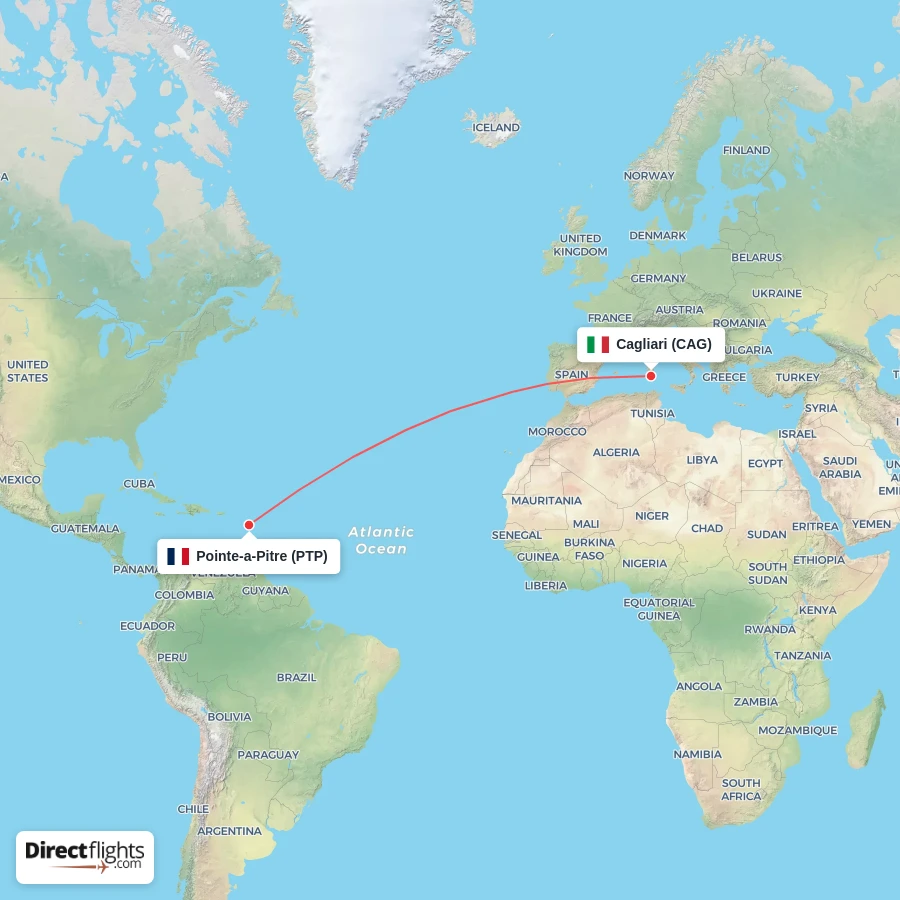CAG - PTP route map