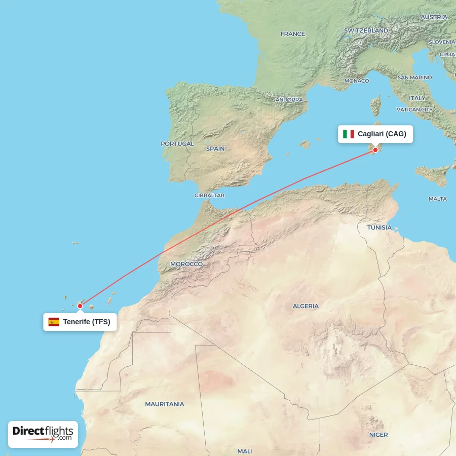 CAG - TFS route map