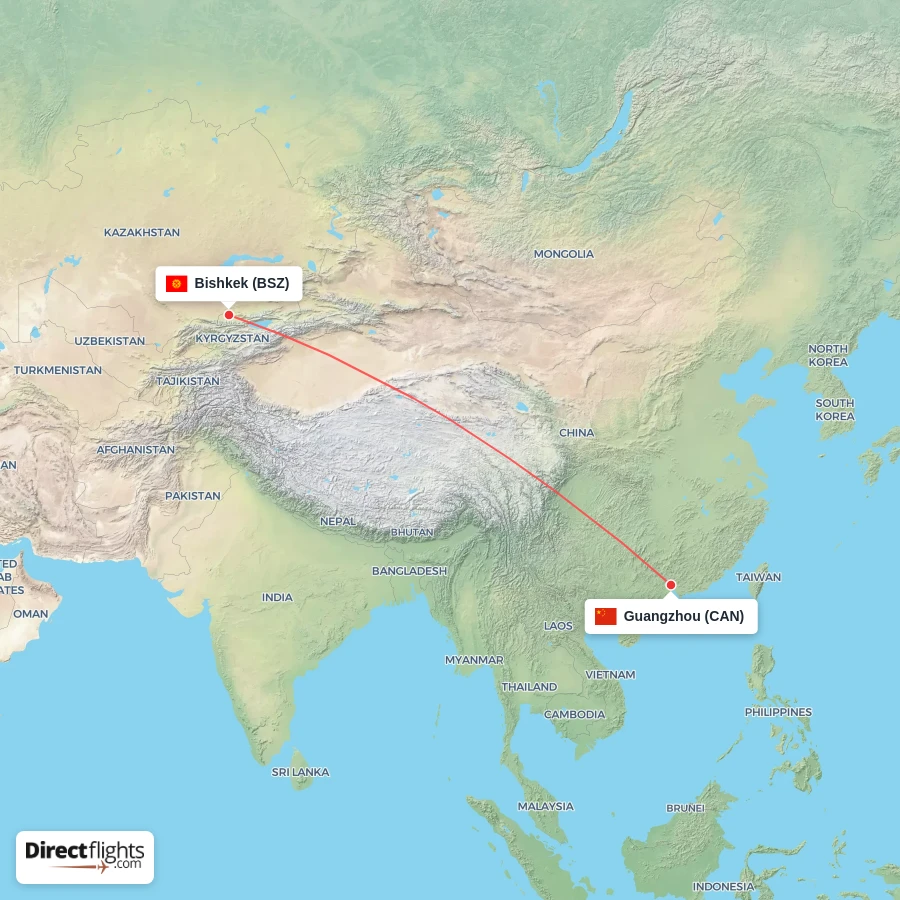 CAN - BSZ route map