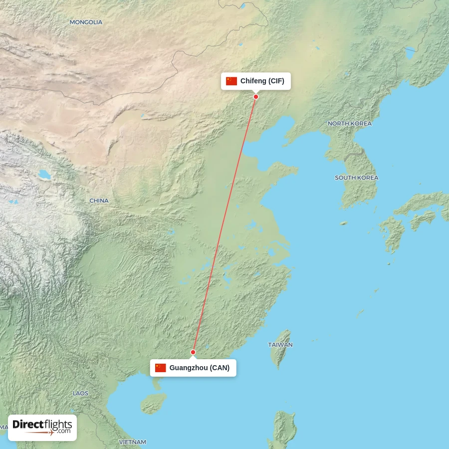 CAN - CIF route map
