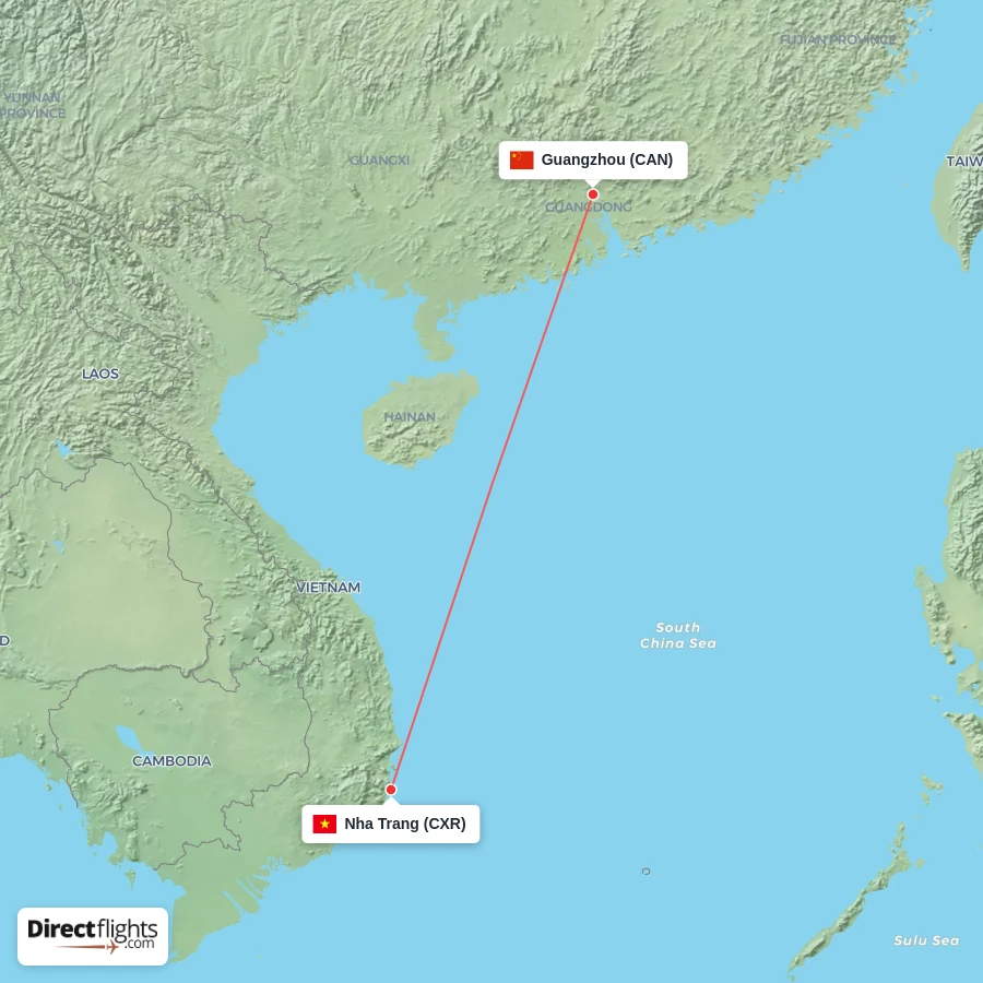 CAN - CXR route map