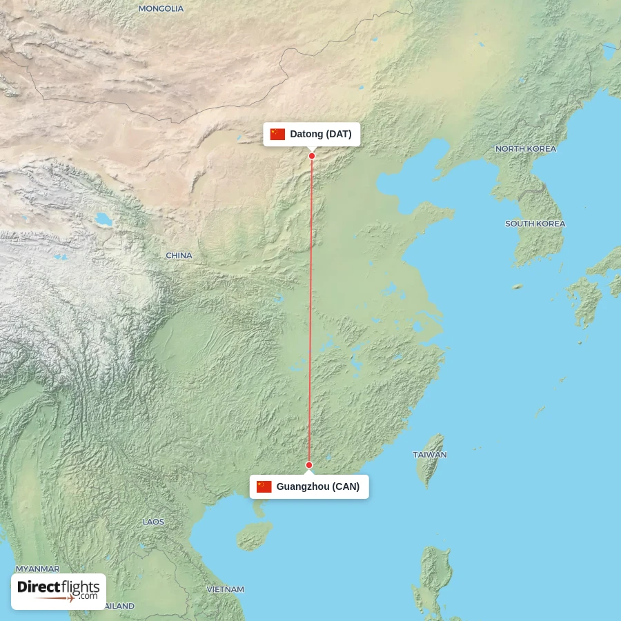 CAN - DAT route map